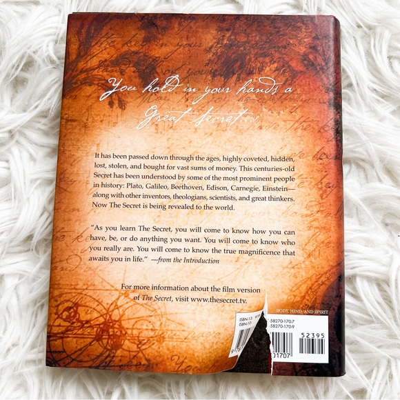 The Secret Rhonda Byrne Hardcover Self Help Law of Attraction Book - Picture 4 of 5